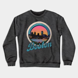 Boston - Skyline Crewneck Sweatshirt